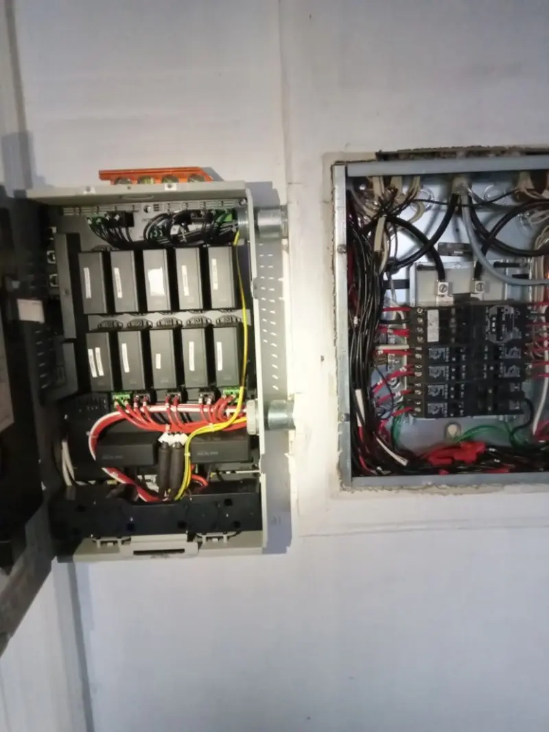 Electrical panel upgrade completed for Security Camera Wiring in Pilesgrove